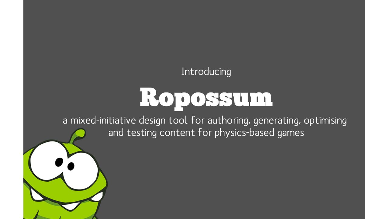 Ropossum Framework (2014-2015) - image 2